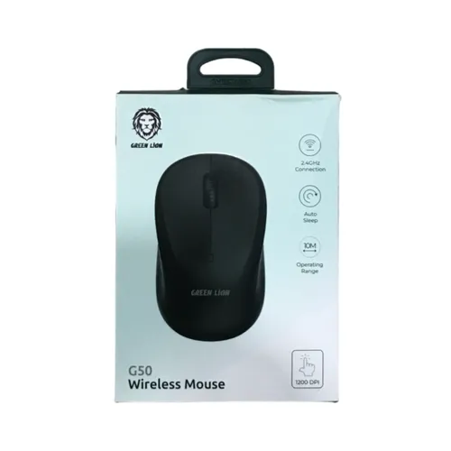 Green Lion Gl-RM7 G50 Wireless Mouse Black