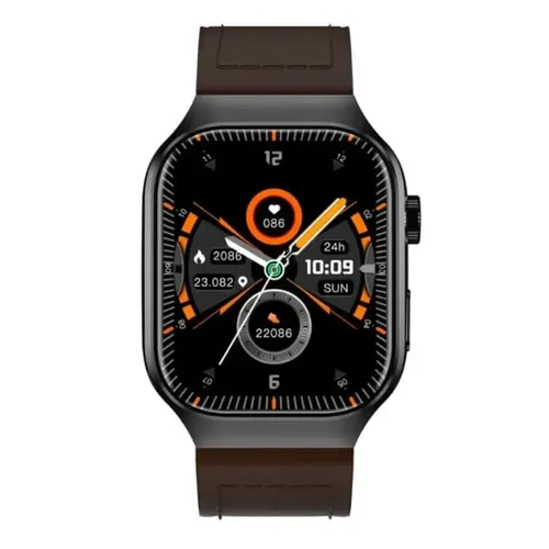 Green Lion GL-SWA53 Ridge Smart Watch - Green / Brown