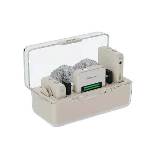 Green Lion GLM-Professional Wireless Mic White - GNPGLMMICWH
