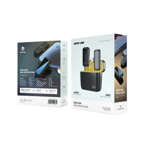 GREEN LION GM-65X Lightning ANC Wireless Microphone