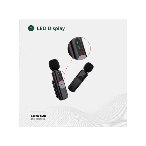 Green Lion GM-76X 3 in 1 3-Level Noise Cancellation Microphone