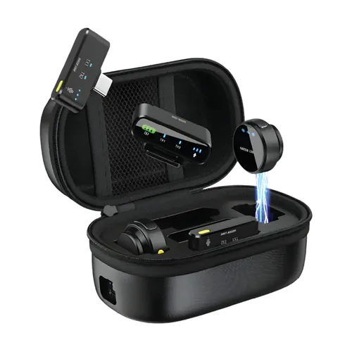Green Lion GM-85X 3-in-1 Wireless Microphone (Black)