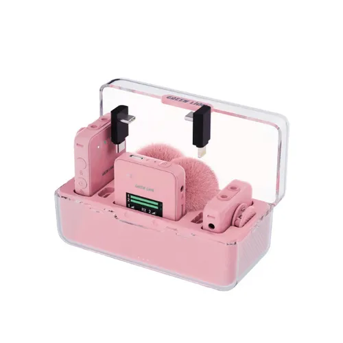 Green Lion GNPGLMMICPK GLM-Professional Wireless Mic Pink