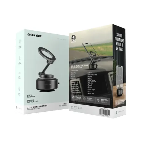 Green Lion GX-31 Auto Suction Car Phone Holder