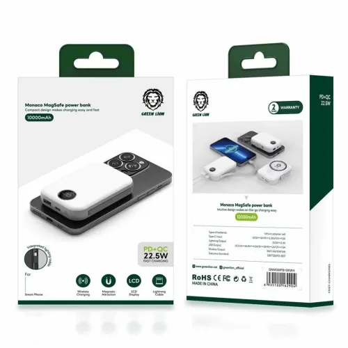 Green Lion Monaco MagSafe Power Bank