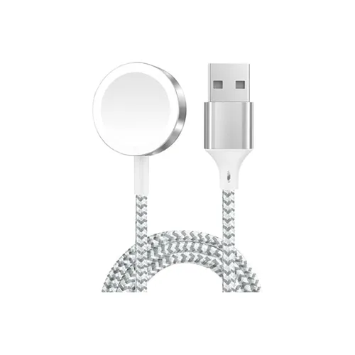 Green Lion Nylone Rope iWatch Magnetic USB Charging Cable