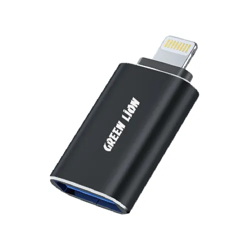 Green Lion OTG Adaptor Premium Material – Black  GNLOTGBK