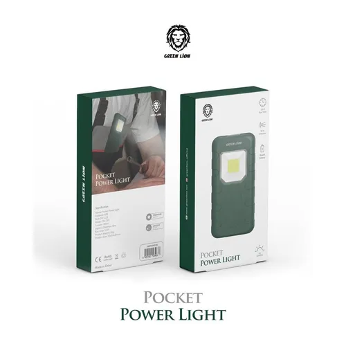 Green Lion Pocket Power Light 3W COB 100lm