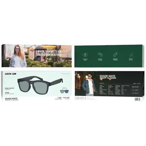 Green Lion Shade Mate Smart Eyewear