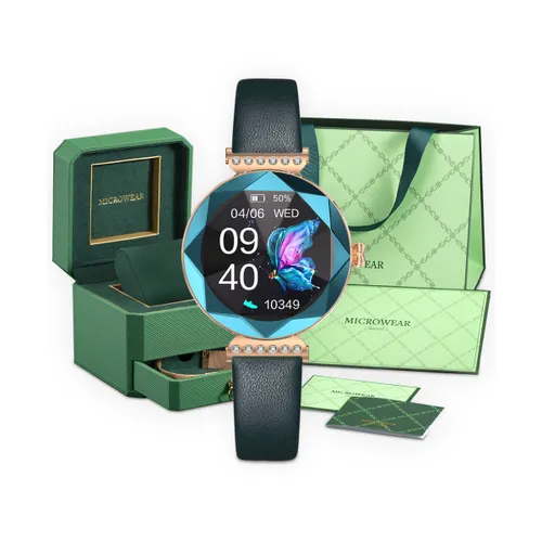 Green Lion Swarovski Smart Watch