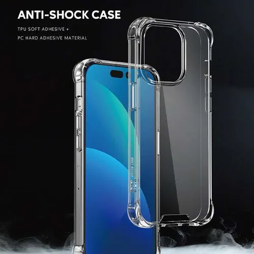 Green Lion Transparent Anti-Shock Case for Apple iPhone 14 Pro