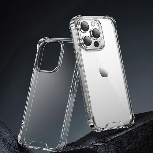 Green Lion Transparent Anti-Shock Case for Apple iPhone 15 Pro Max