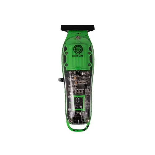 Green Lion Transparent Pro Hair Trimmer 6000RPM 1400mAh - Green