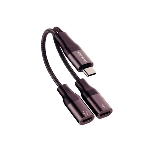 Green Lion Type-C to Type-C Charging + 3.5MM Audio Cable