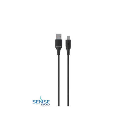 GREEN LION USB-A TO USB-C PVC CABLE 15W 30CM(GNPVC30UTTCBK)-6m