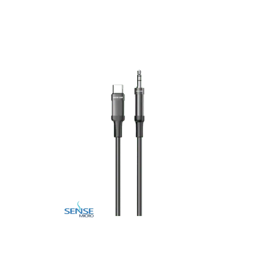 GREEN LION USB-C TO AUX 3.5 1M BRAIDED CABLE(GNCTAUXCBK)-6m