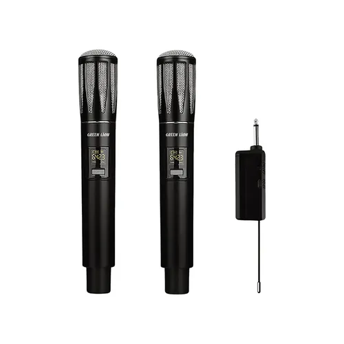 Green Lion Wireless Dual Mic Cordless Microphone