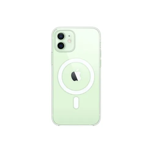 Green MagSafe Clear Case for Apple iPhone 12