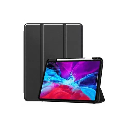 Green Premium Vegan Leather Case for iPad 12.9-inch 2020