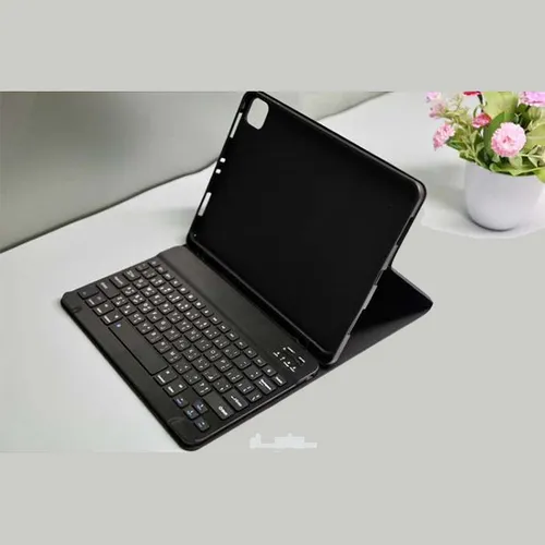 Green Premium Vegan Leather Case + Wireless Keyboard for iPad 10.2-inch