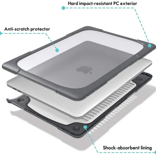 Green Shockproof Protective Case for Macbook Air 13-inch 2020
