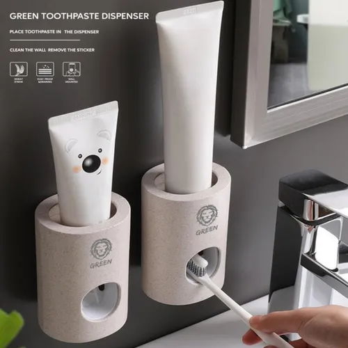 Green Toothpaste Dispenser