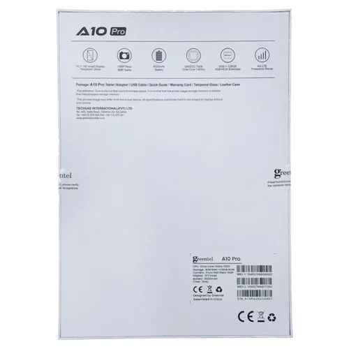 Greentel A10 Pro 8GB 128GB Tab