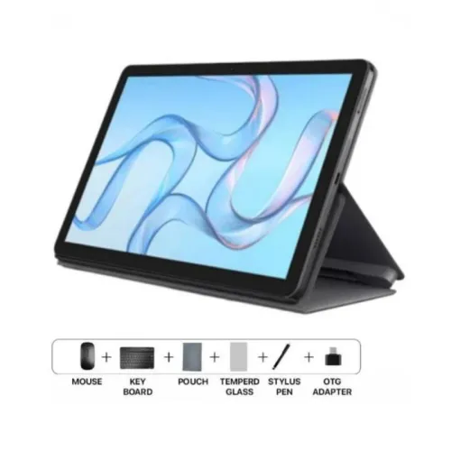 Greentel Tab A10 Pro 4GB RAM 128GB Free Keyboard, Mouse, Stylus Pen, Pouch, Tempered Glass And OTG Adapter