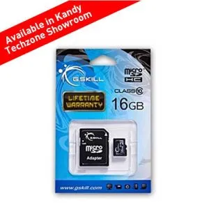G.SKILL Micro SD 16GB FF-TSDG16GA-C10 Memory Card