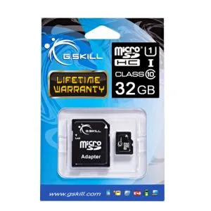 G.SKILL Micro SD 32GB FF-TSDG32GA-C10 Memory Card