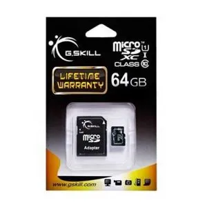 G.SKILL Micro SD 64GB FF-TSDXC64GA-U1 Memory Card