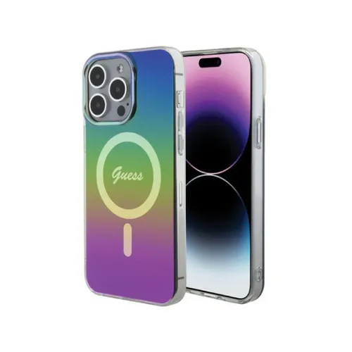 Guess Apple Iphone 15 Pro IML Iridescent Magsafe – Rainbow