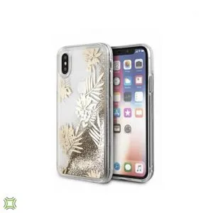 Guess Gold Glitters iPhone Hard Case