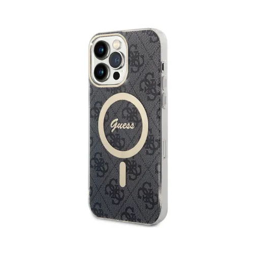 Guess IML 4G MagSafe Cover iPhone 15 Pro Max – Black