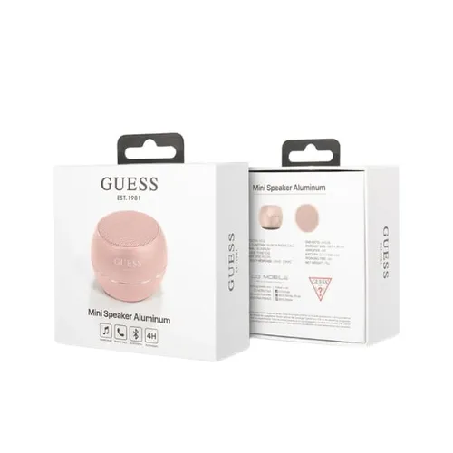 Guess Mini Speaker Aluminium