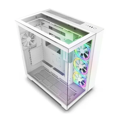 H9 Elite Mid Tower RGB ATX White Case