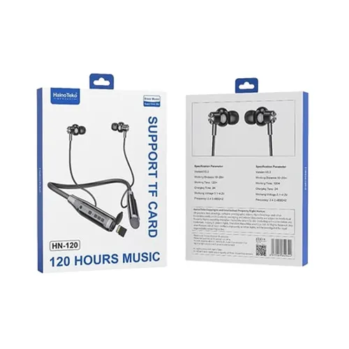 Haino Teko HN-120 Wireless Bluetooth Neckband Earphone