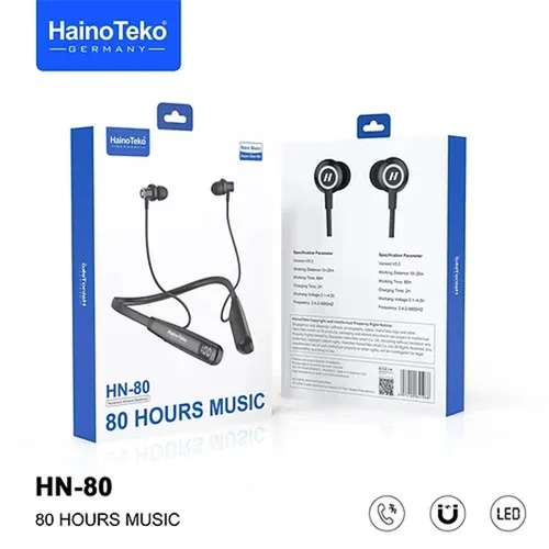 Haino Teko HN-80 Wireless Bluetooth Neckband Earphone