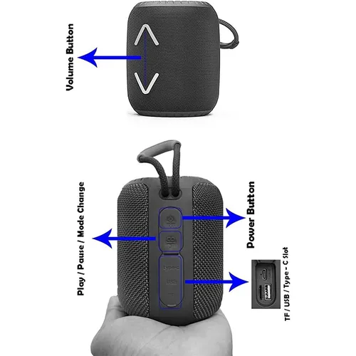 Haino Teko S38 Portable Bluetooth Speaker