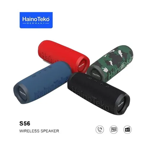 Haino Teko S56 Splashproof Portable Bluetooth Speaker