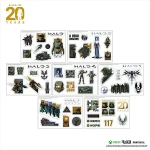HALO 20th Gadget Decals Pack
