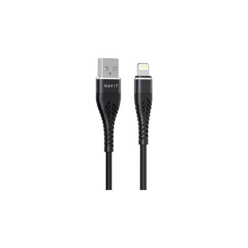 HAVIT H681 USB TO LIGHTHNING CABLE(1y)
