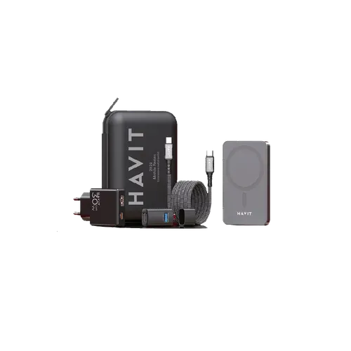 HAVIT HV-ST801 TRAVELING KITS PORTABLE 4 IN 1 (1y)