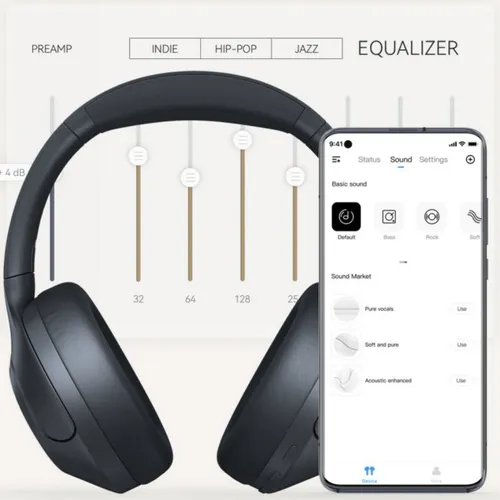 Haylou S35 NC Over-ear Noise Canceling Headphones