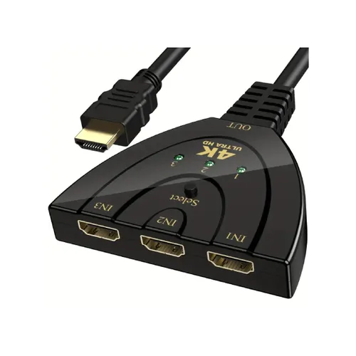 Hd Switcher 3 In 1 Out Pigtail
