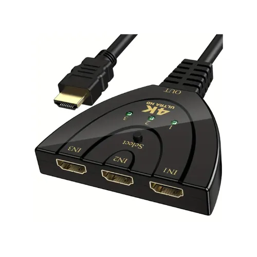Hd Switcher 3 In 1 Out Pigtail