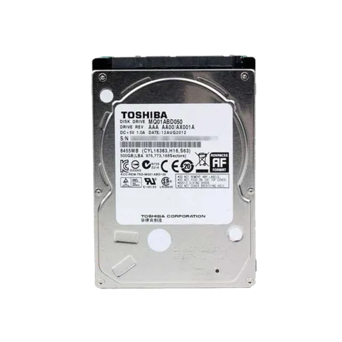HDD - TOSHIBA 500GB NOTEBOOK SLIM(2y)