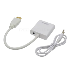 HDMI to VGA Converter Adapter with Audio