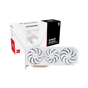 Hellhound Spectral White AMD Radeon RX 9070 XT 16GB GDDR6