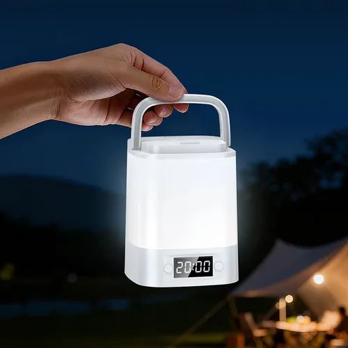HOCO HX15 Portable Night Light with Clock